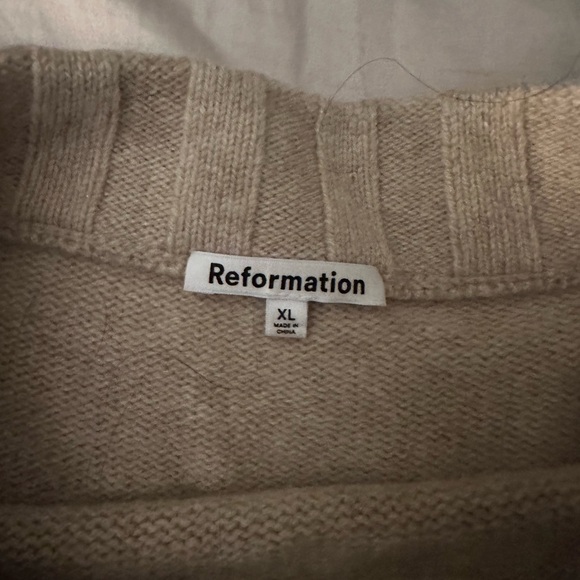 reformation mer wool sweater size xl - Picture 2 of 7